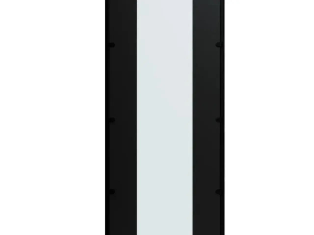 Billede 6 - Vægspejl 100 × 40 cm - metalramme i sort
