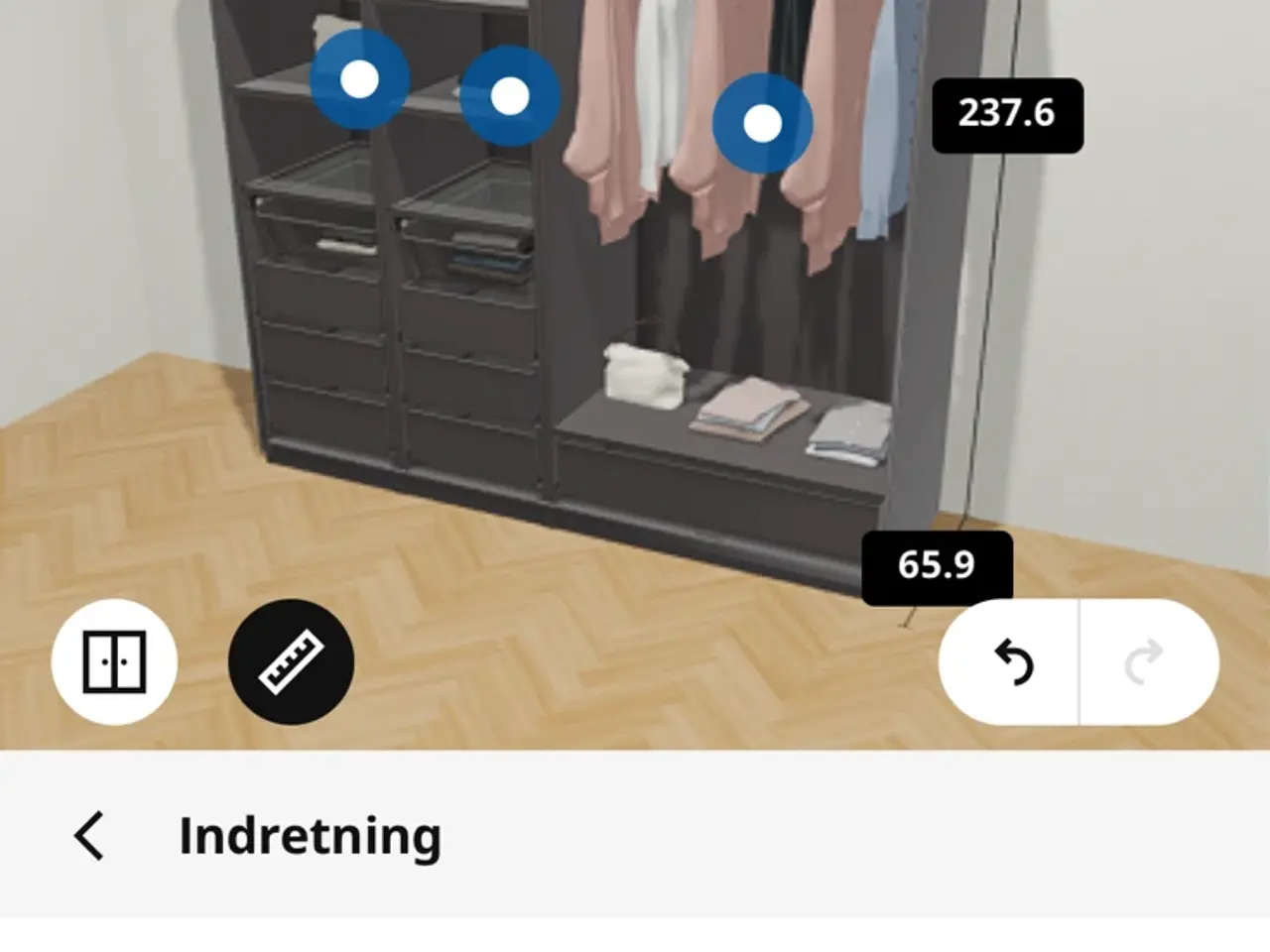 Billede 4 - Stort Pax garderobeskab fra IKEA