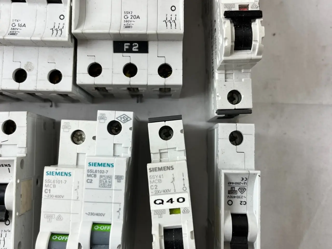 Billede 6 - Siemens 5SX2 5SL61 MCB Breaker parti C2 C4 C6 C10