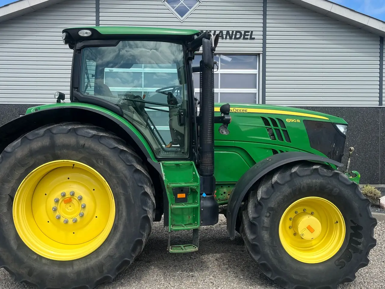 Billede 7 - John Deere 6190R Med luftanlæg & frontlift