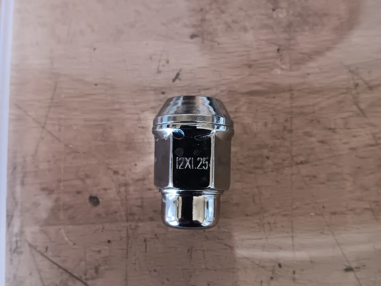 Billede 1 - Forkromede hjulmøtrikker M12 X 1,25