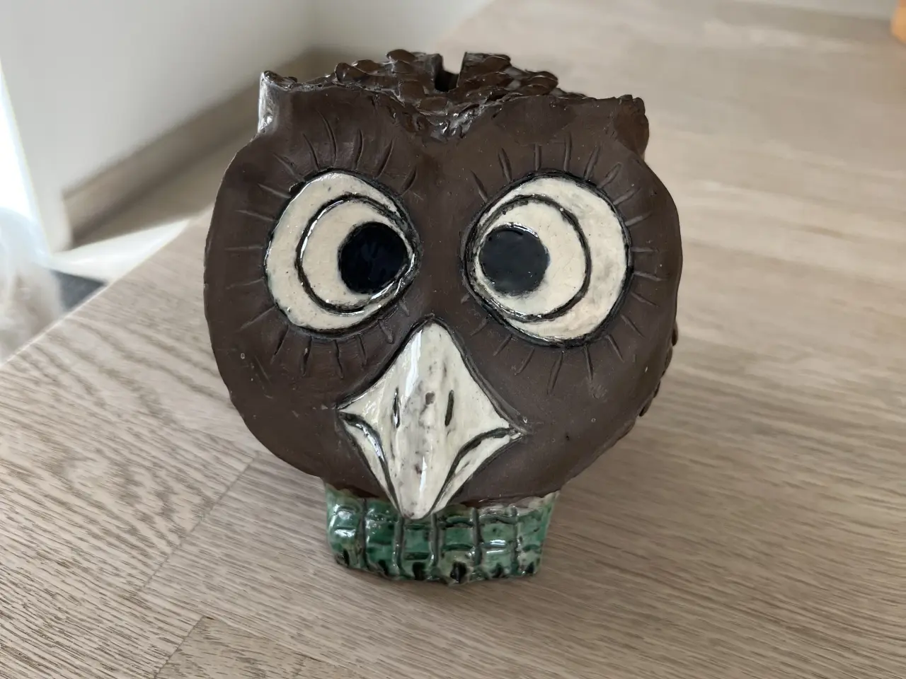 Billede 1 - Keramik Ugle 