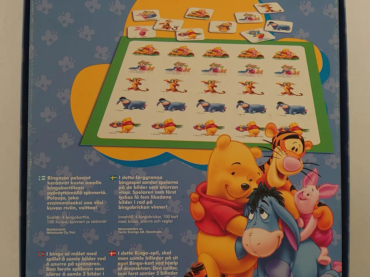 Billede 2 - Vintage Disney Bingo (Winnie the Pooh) Sjælden udg