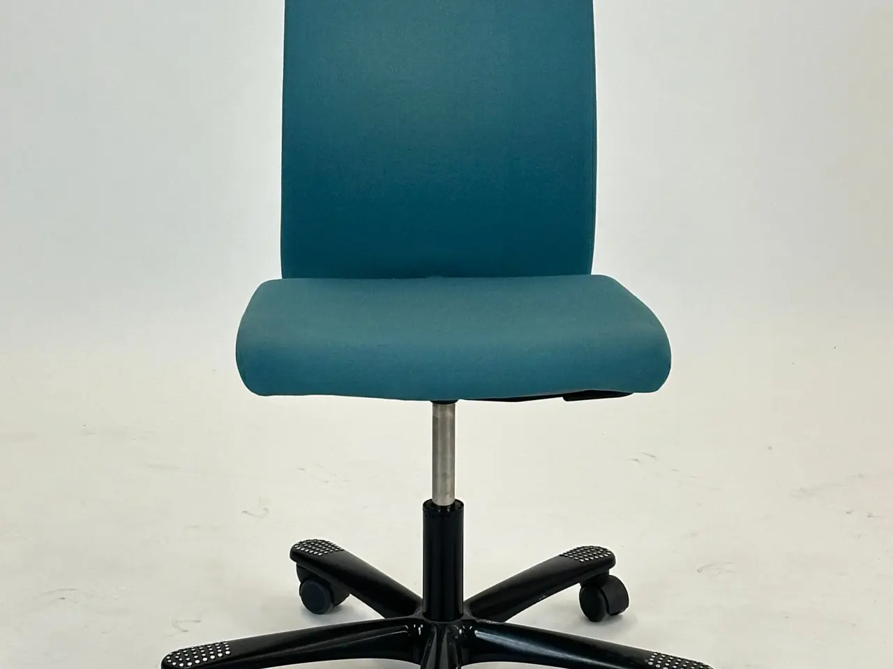 Billede 3 - HÅG H04 Comm. 4472 Stol – Turkis/Sort Stel 165mm