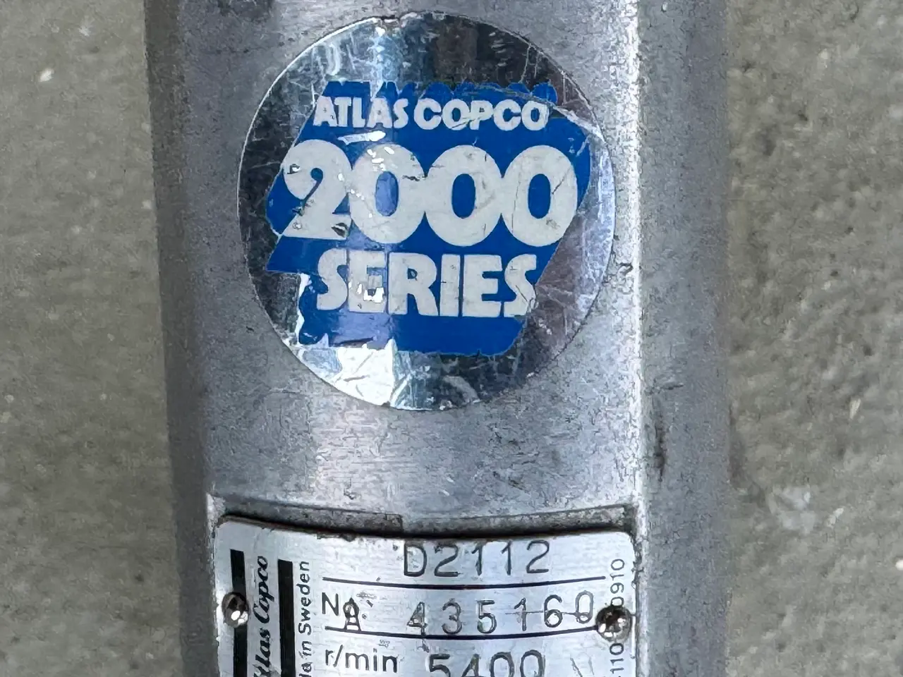 Billede 6 - Trykluft værktøj ATLAS COPCO