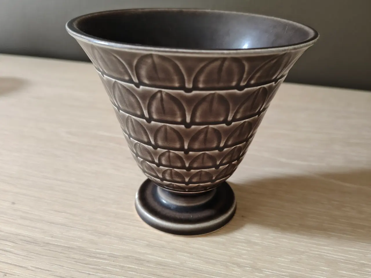 Billede 3 - Flot Aluminia vase af Nils Thorsson
