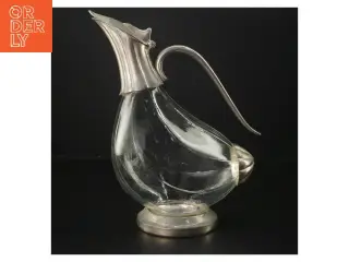 Glaskande med metalhåndtag (str. 25,5 cm)
