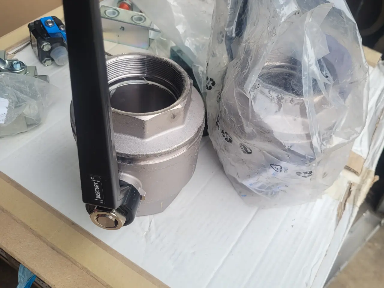 Billede 1 - 3" kuglehane rustfrit