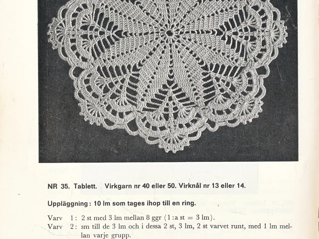 Billede 4 - HÆKLET AF S. LAWERGREN
