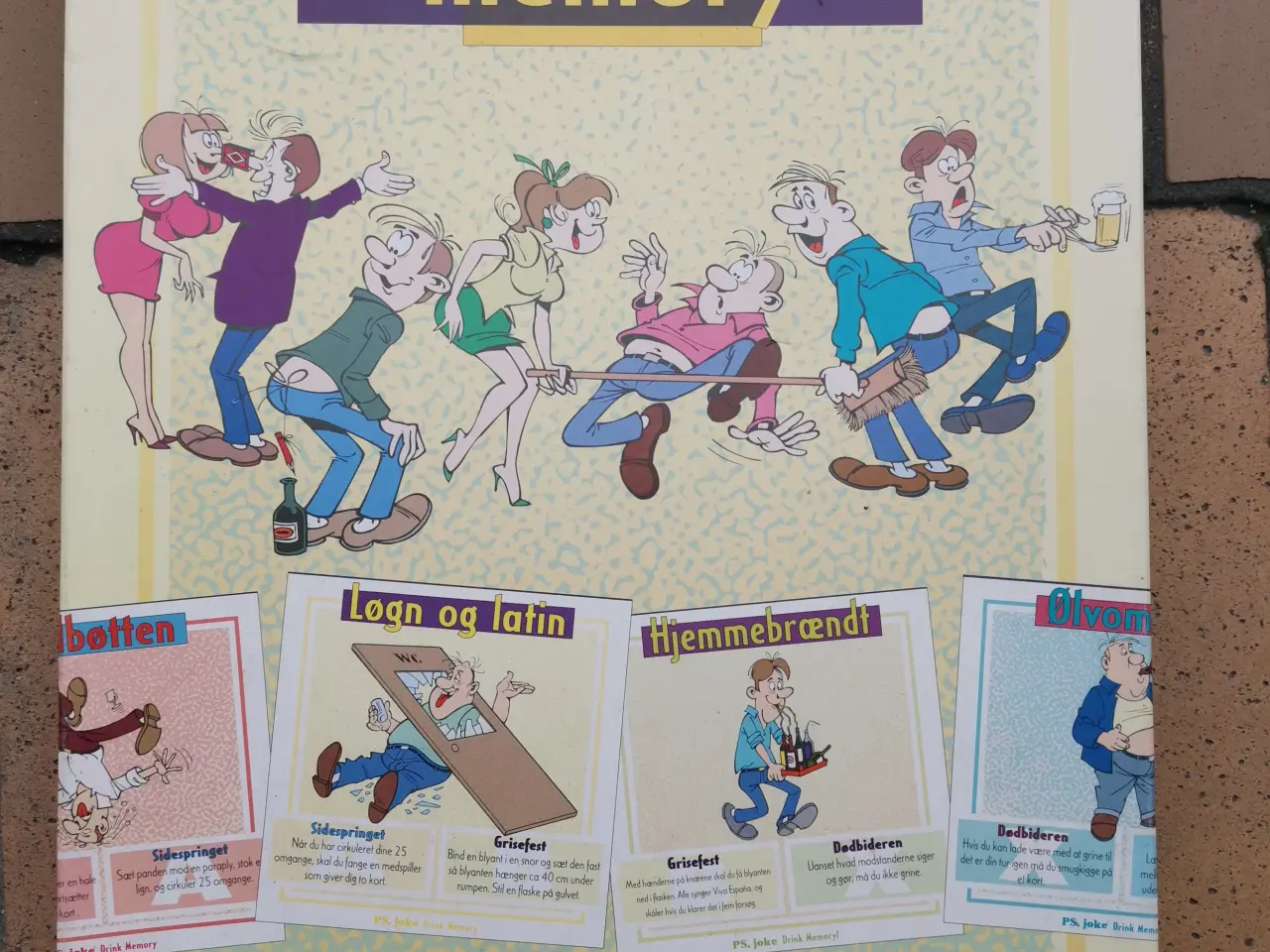 Billede 1 - Drink Memory Brætspil - Skaberne af Ølspillet