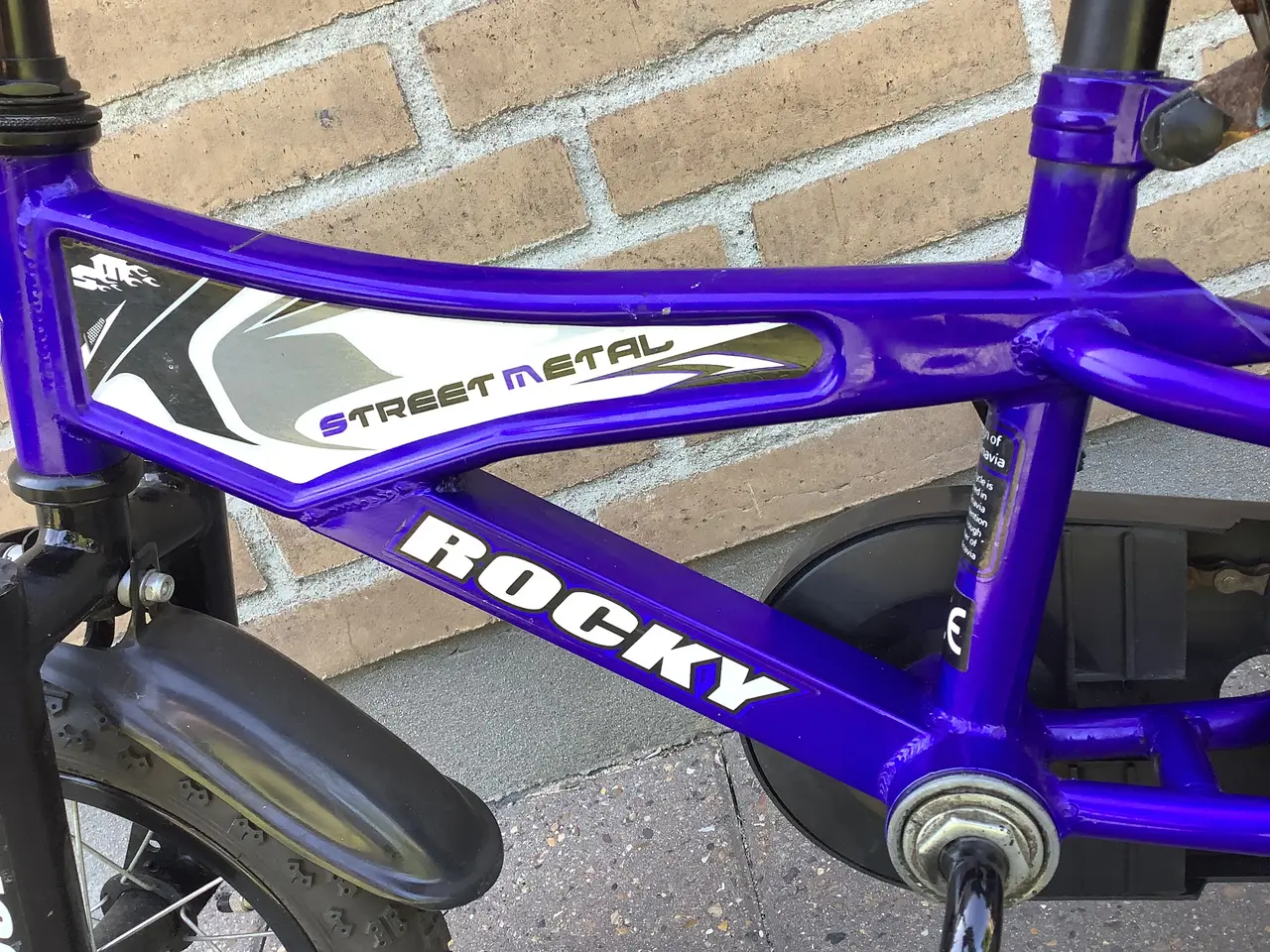 Billede 4 - ROCKY Street Metal børnecykel
