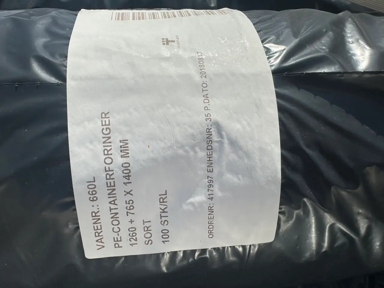 Billede 1 - Container sække 660l.