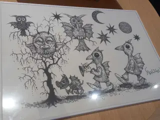 Unika carlsson tegning