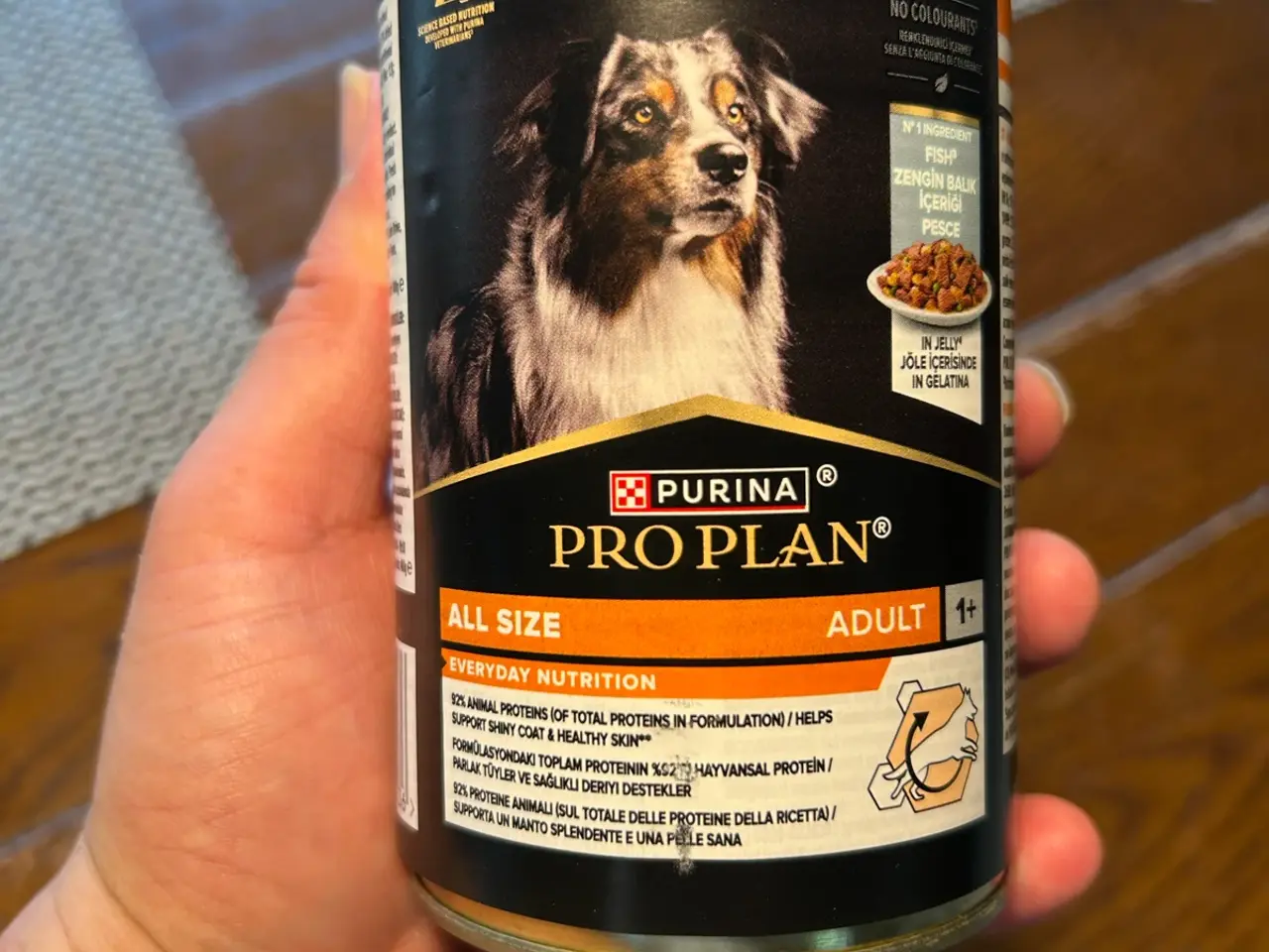 Billede 1 - 12 dåser hundefoder Purina m fisk