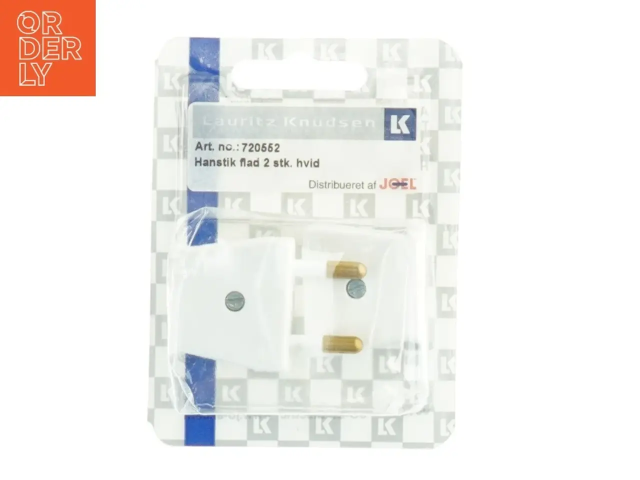 Billede 3 - Hanstik, flade, hvide fra Joel (str. 11x8 cm)
