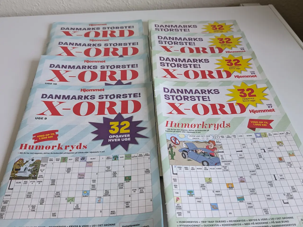 Billede 1 - Krydsord hæfter 4 stk/kryds og tværs/ sudoku 