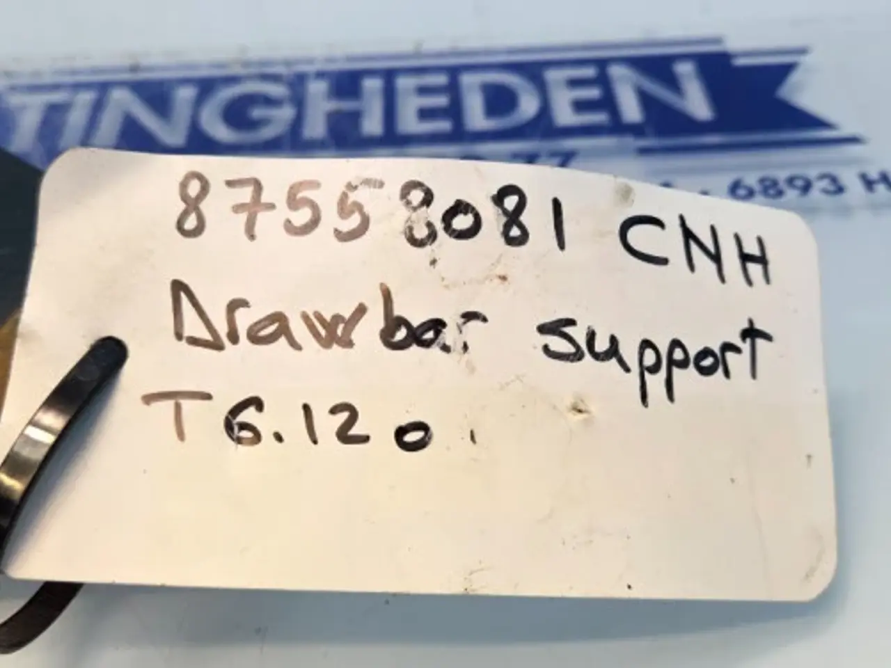 Billede 13 - New Holland T6.120 Trækstang Støtte 87558081