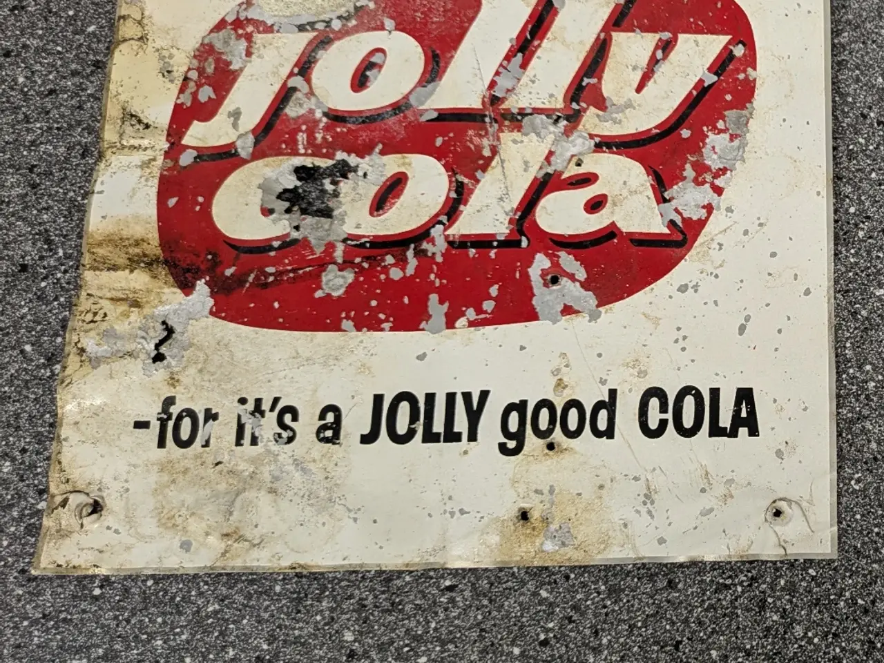 Billede 1 - Jolly Cola blikskilt