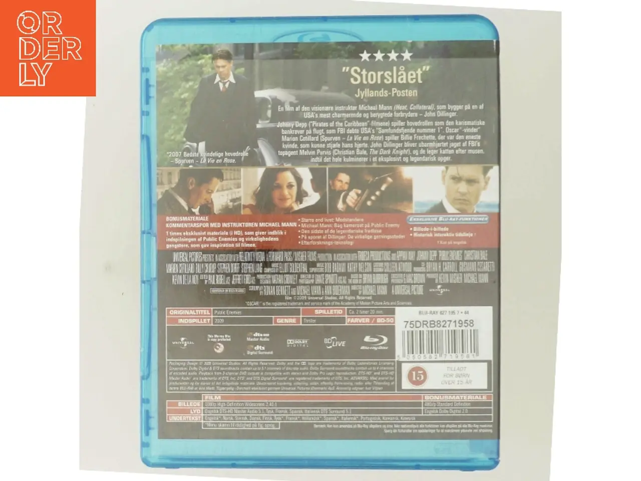Billede 3 - Public Enemies med Johnny Depp (DVD)