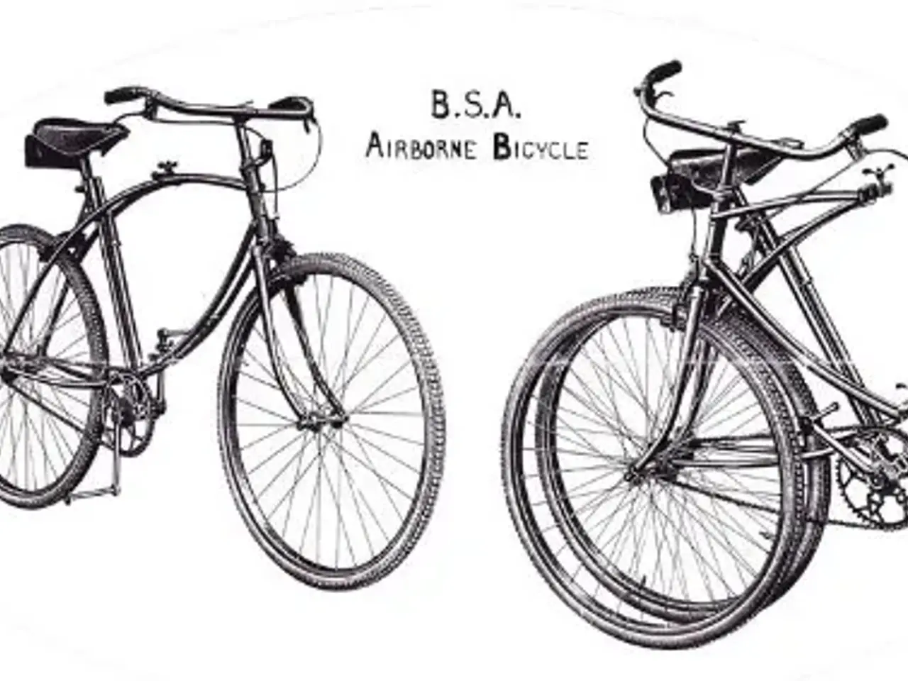 Billede 1 - Folde/faldskærmscykler -  BSA & MIDDELMORE 