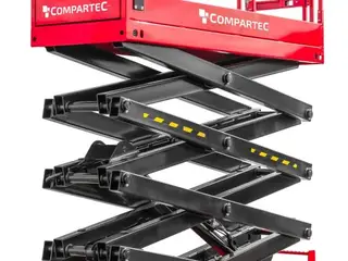 SlimLine Elektrisk Sakselift - arbejdshøjde 10 m