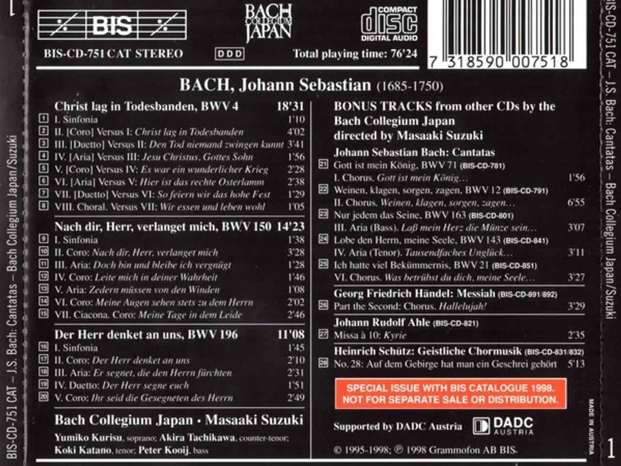 Billede 2 - Johann Sebastian Bach… – Cantatas 1: BWV 4… – CD