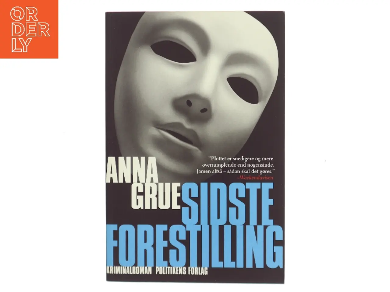 Billede 1 - Sidste forestilling af Anna Grue (Bog)