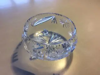 Krystal skål