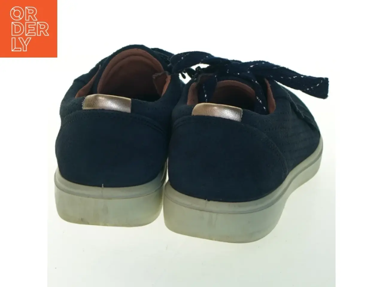 Billede 2 - Brugte mørkeblå sneakers fra Ecco (str. 37 cm)