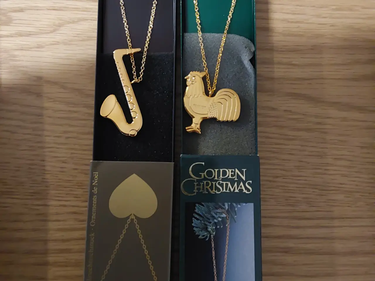 Billede 4 - 8 stk Georg Jensen ornamenter guldforgyldt