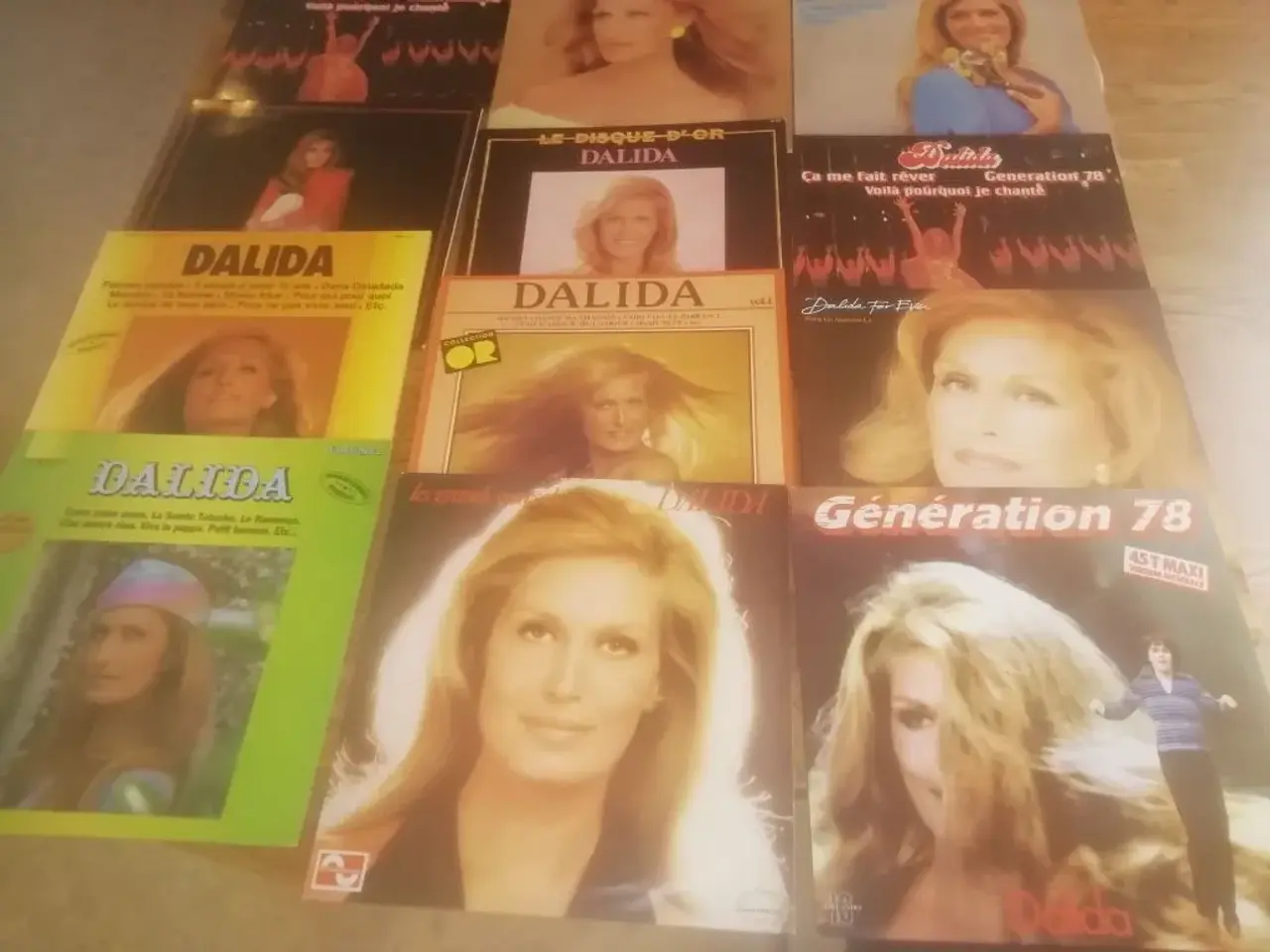 Billede 2 - stor samling med dalida fra frankrig