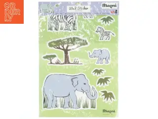 Vægklistermærker med dyr fra Imagetoys (str. 43,5x29 cm)
