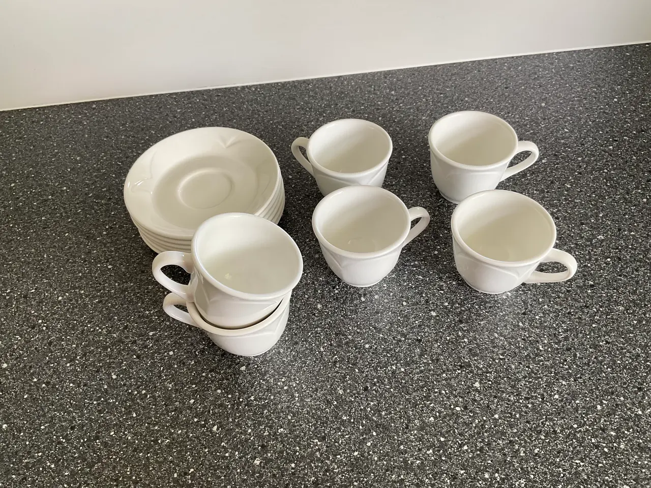 Billede 1 - 6 stk espresso kopper med underkop