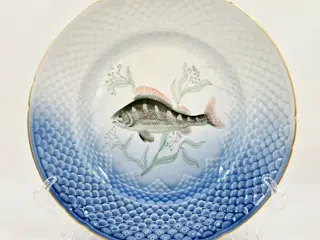 Mågestel Fisketallerken Aborre nr.9. sortering 1