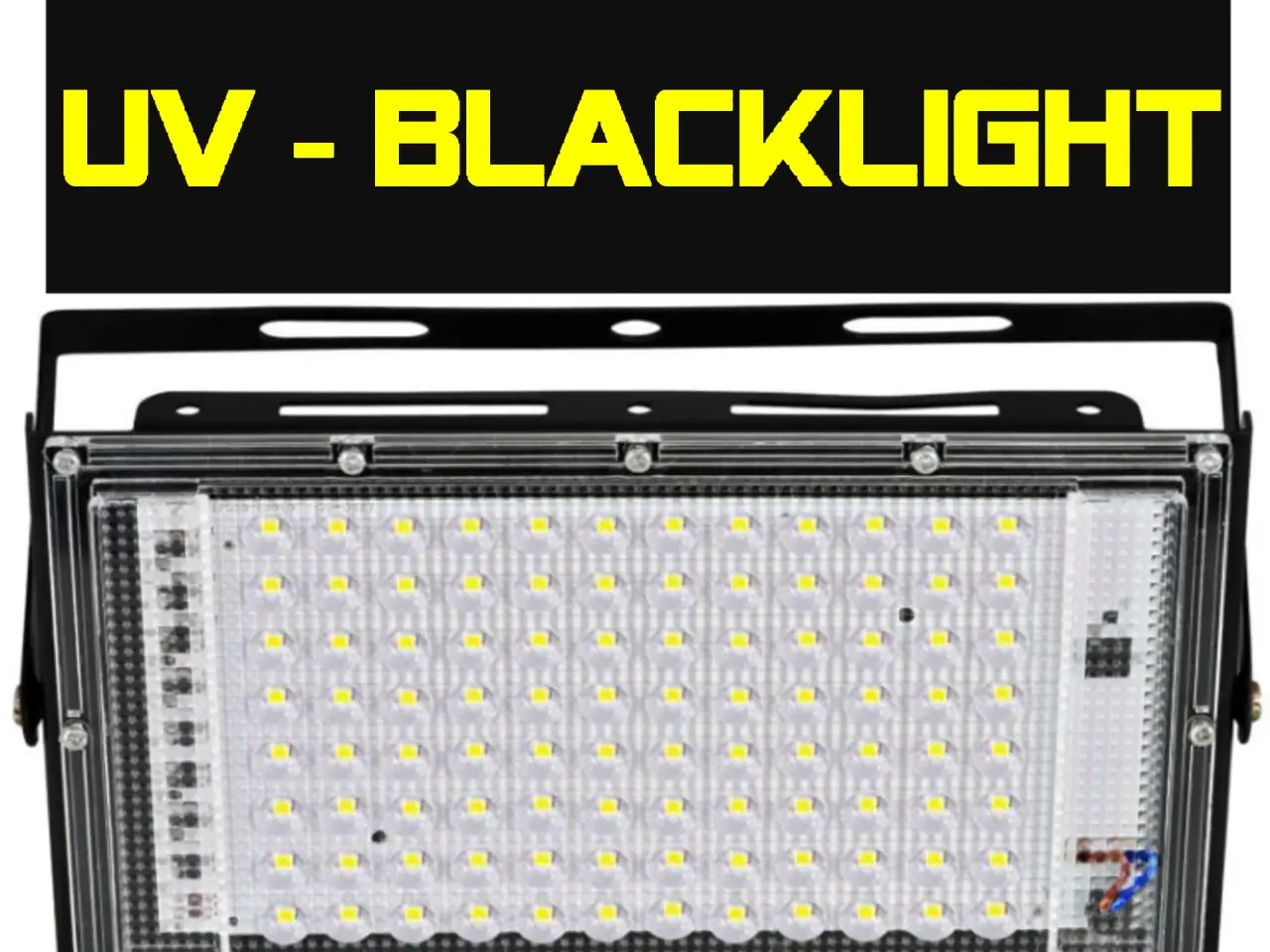 Billede 8 - Udlejes - 4 stk. BLACKLIGHT / UV FLADPANEL 150W.