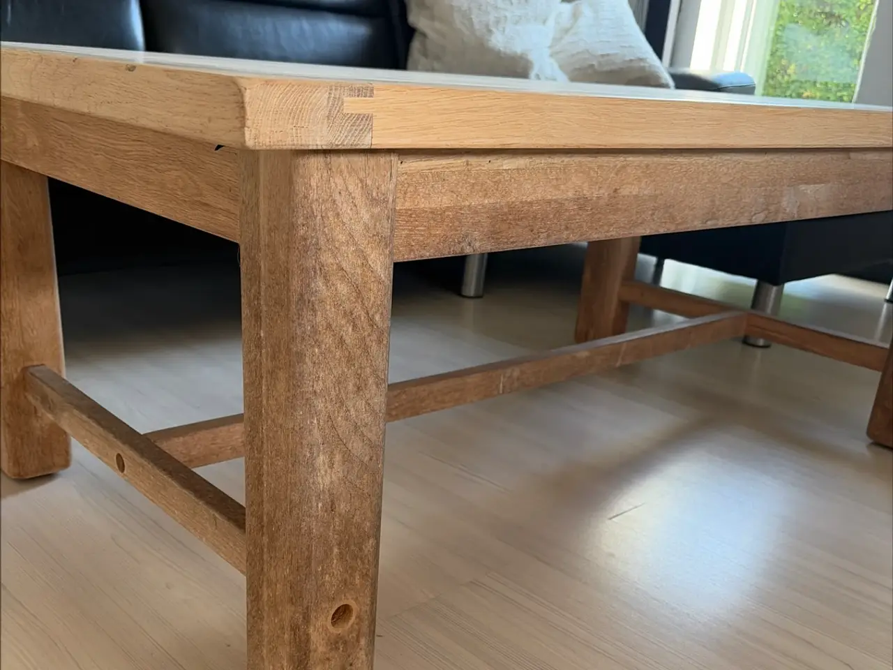 Billede 3 - Sofabord i eg