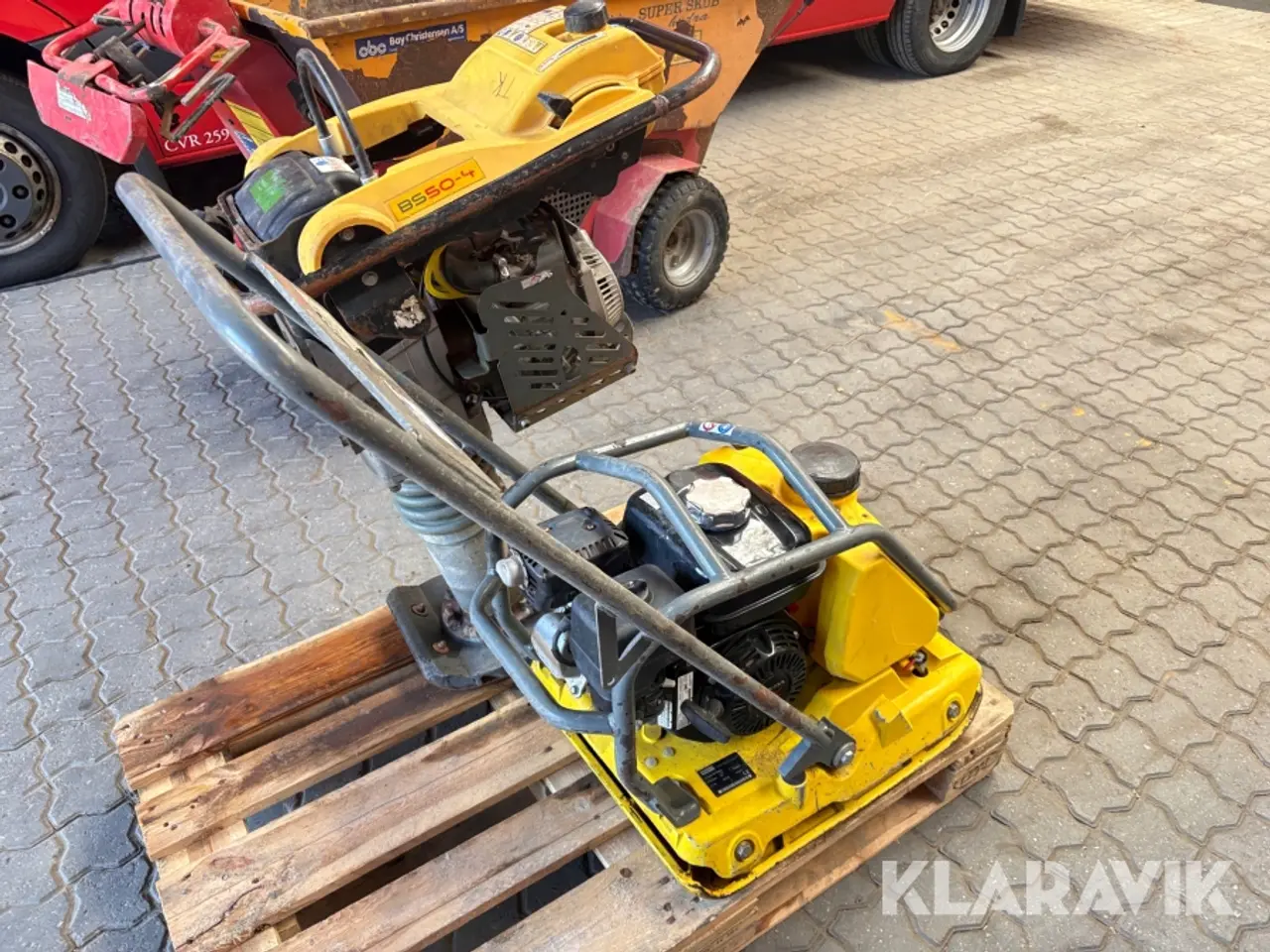 Billede 3 - Pladevibrator Wacker Neuson WP1550 og jordloppe Wacker Neuson BS50-4s