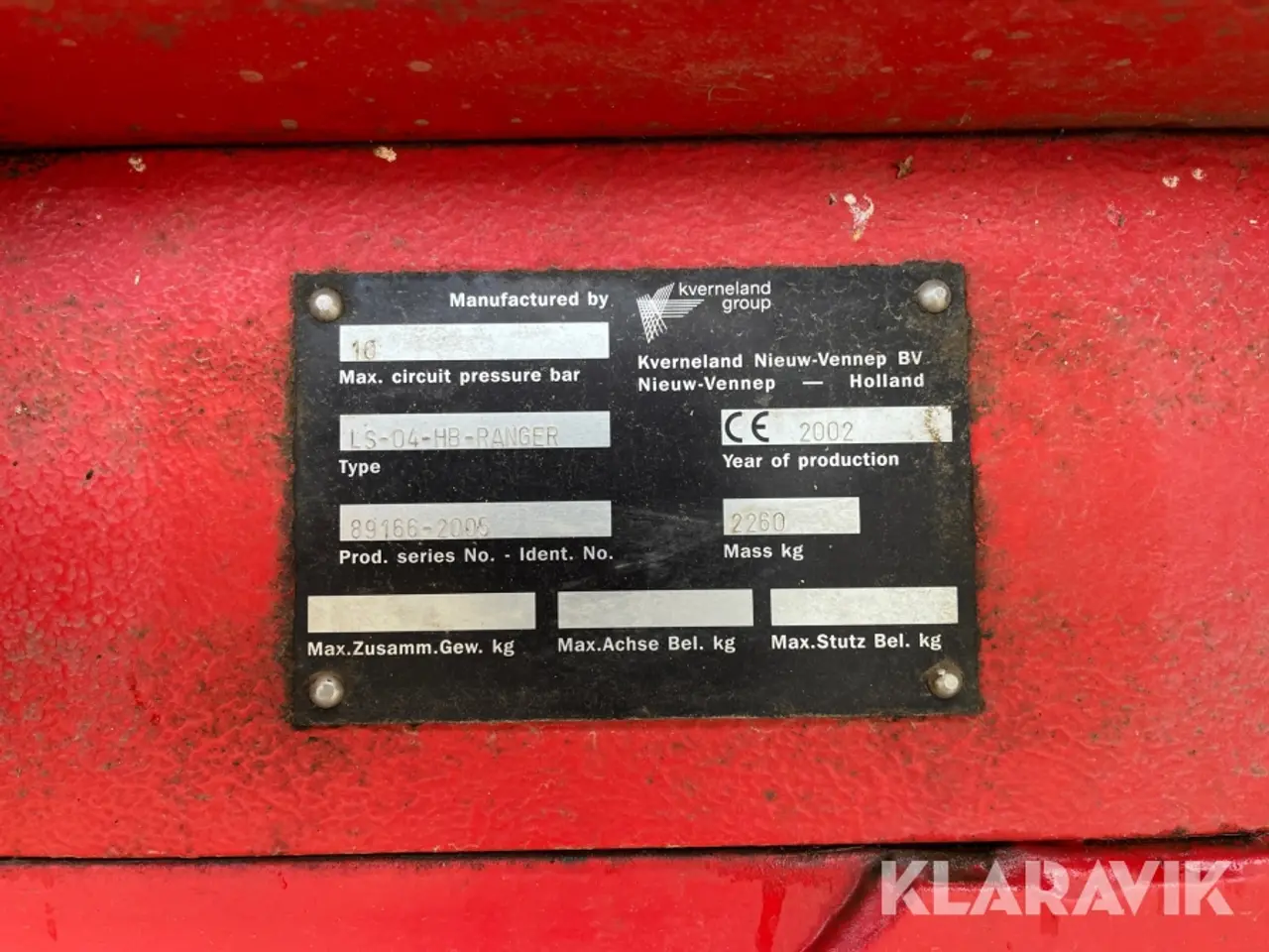 Billede 9 - Trailersprøjte Vicon LS-04-HB-RANGER