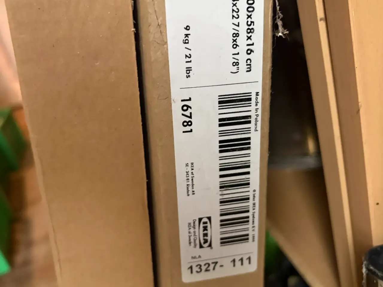 Billede 1 - 2 stk Ikea skuffer, nye