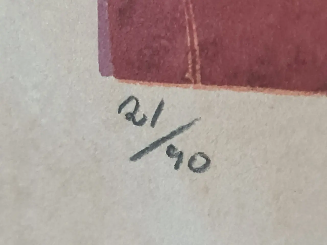 Billede 3 - Helge Ernst – signeret farvelitografi 21/40