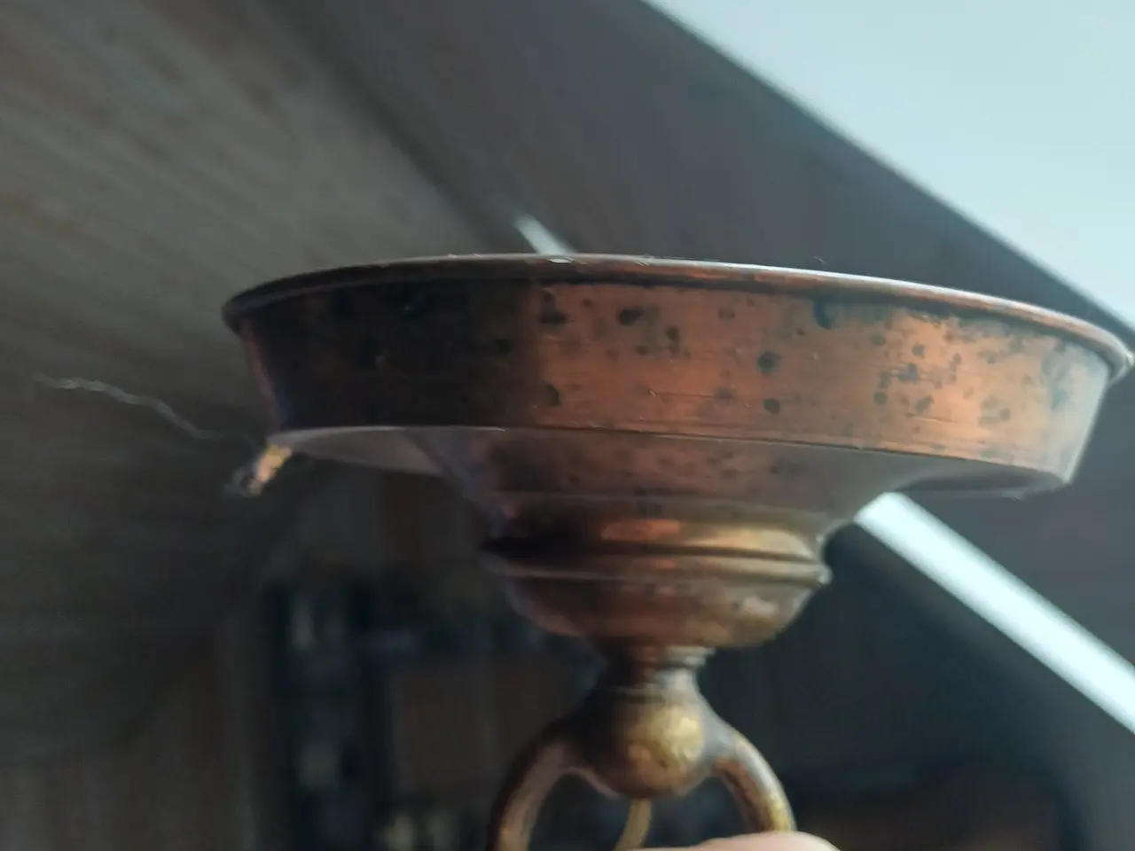 Billede 3 - Kobber loftlampe
