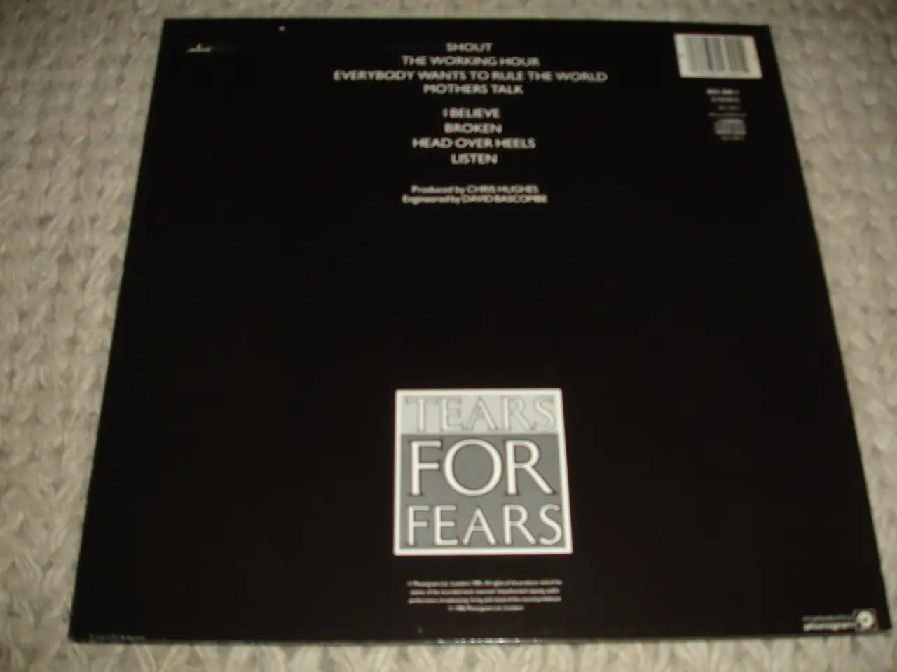 Billede 3 - Tears For Fears – Songs From The Big Chair