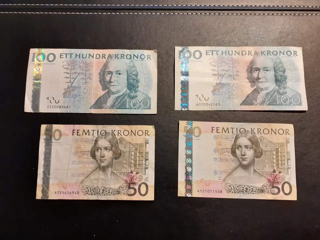 Billede 1 - Svenske penge sedler 