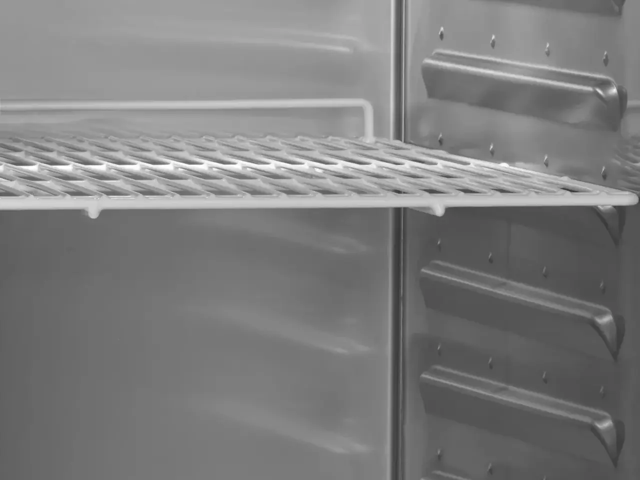 Billede 3 - Rustfri køleskab 520 L med glasdør GN2/1 – RK710G