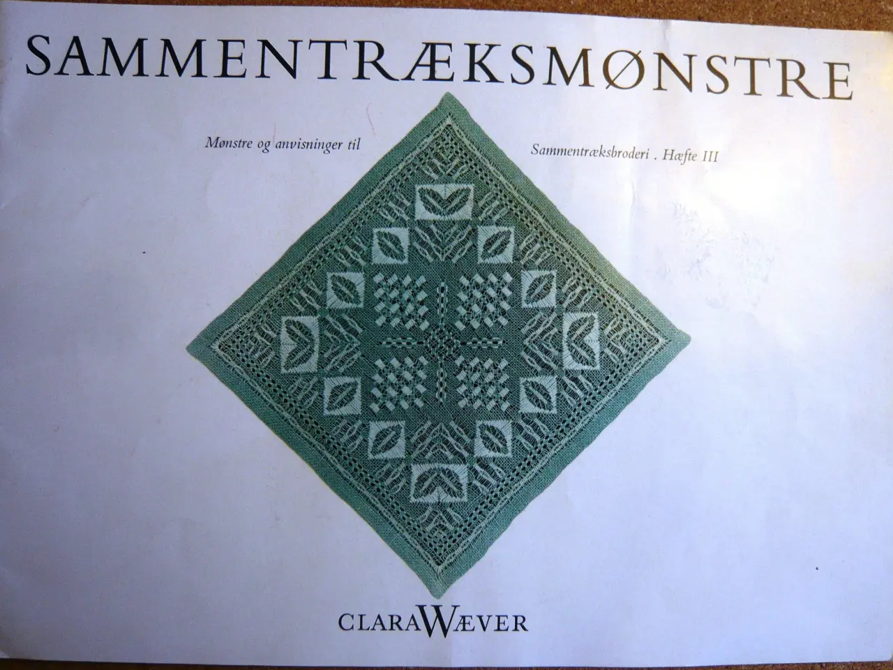 Billede 1 - Sammentræksmønstre af Clara Wæver