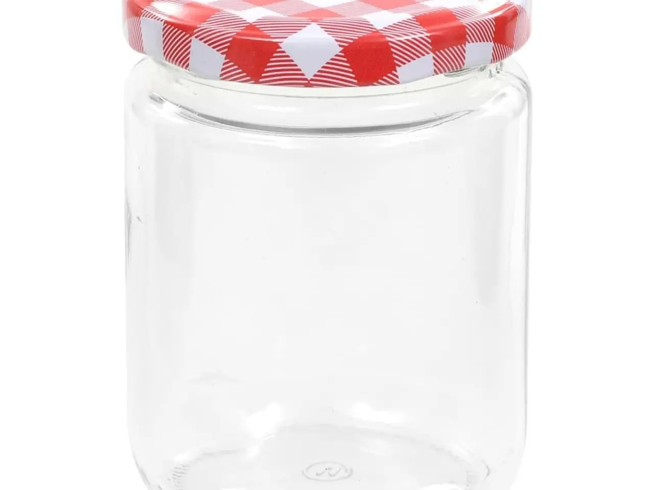 Billede 4 - Syltetøjsglas 48 stk. - 230 ml med røde/hvide låg