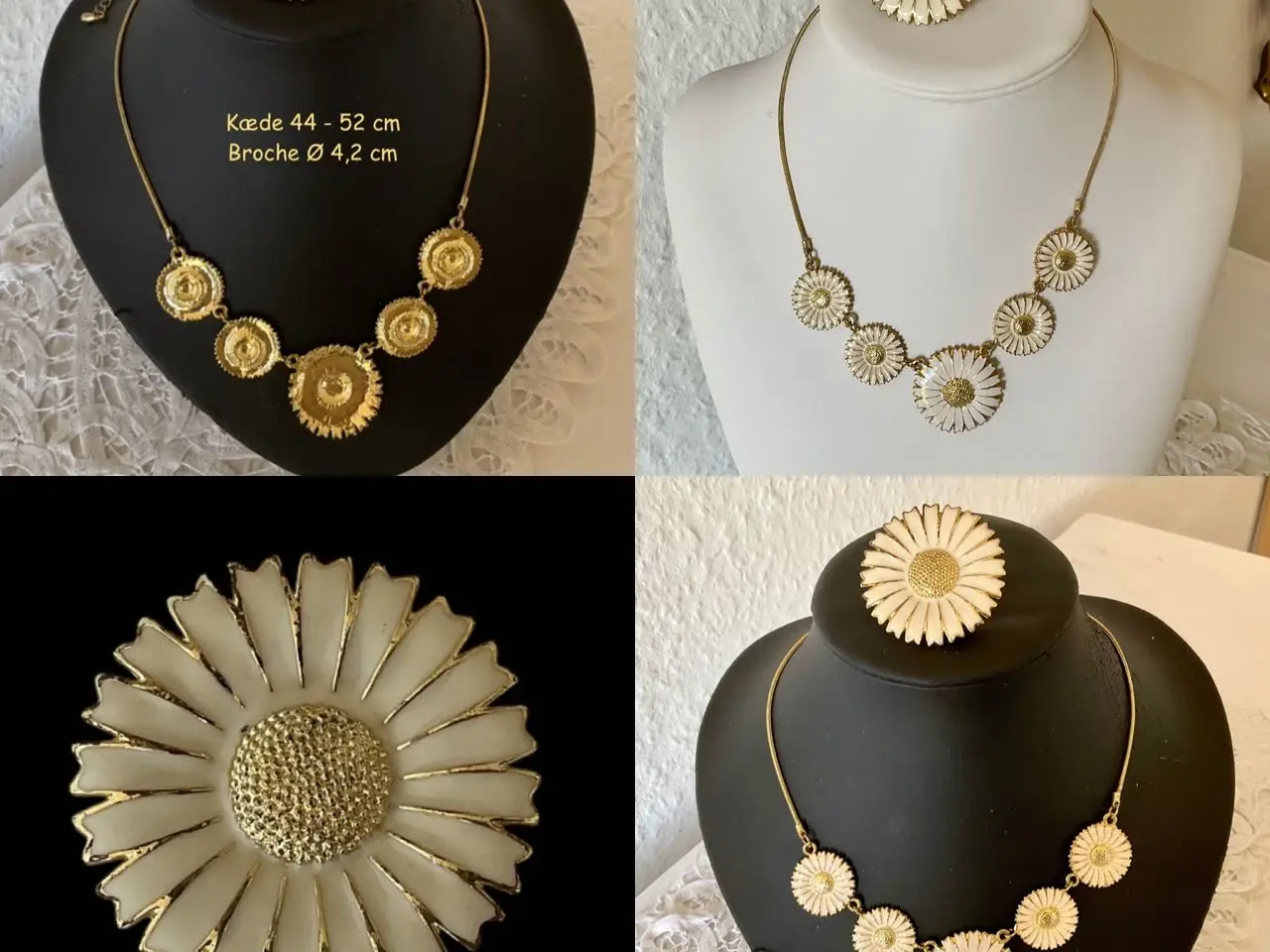 Billede 5 - Collier og broche