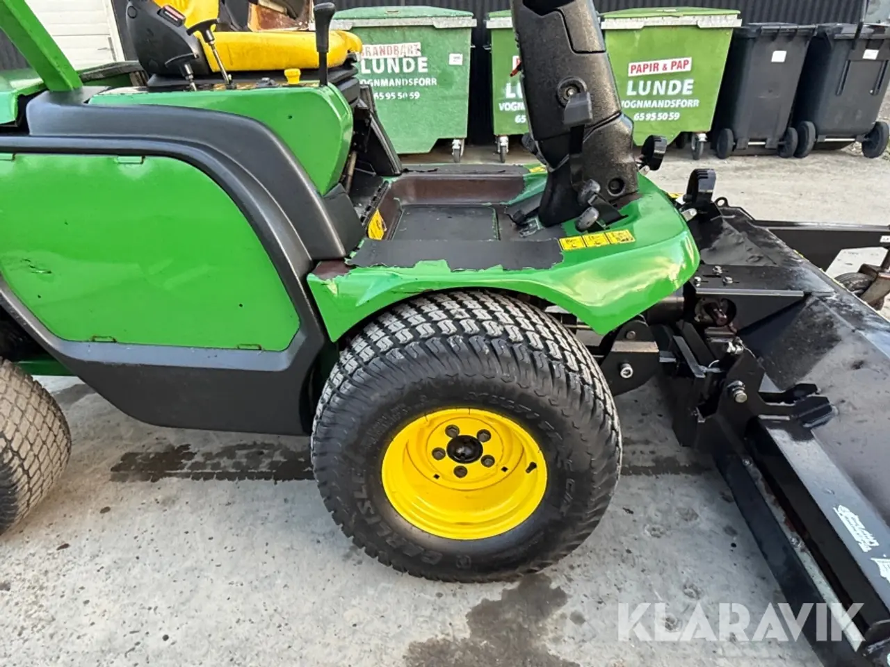 Billede 12 - Græsslåmaskine John Deere F1400 frontklipper