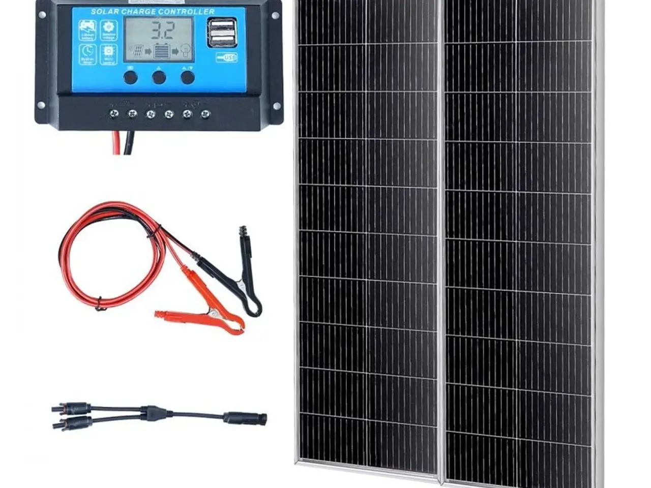 Billede 1 - 200Watt solcelle-panel