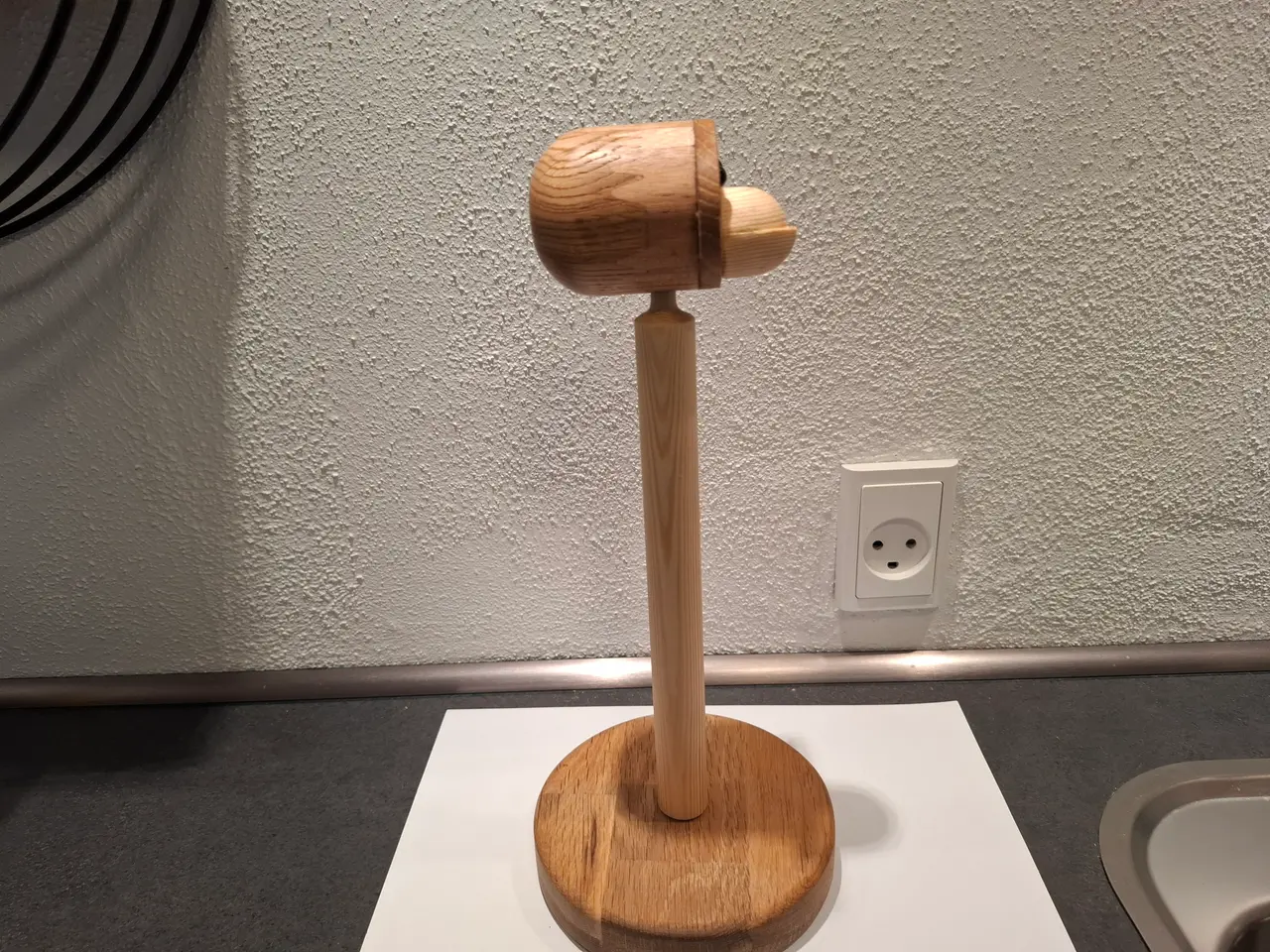Billede 2 - køkkenrulle holder med  abehoved